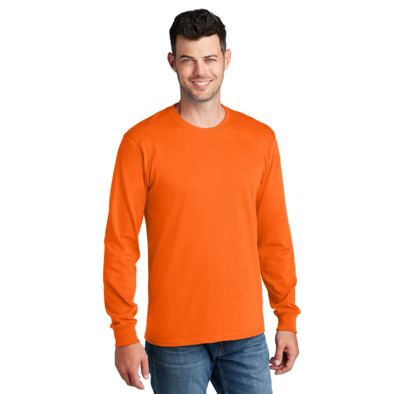 Port & Company - Long Sleeve Core Cotton Tee. 15