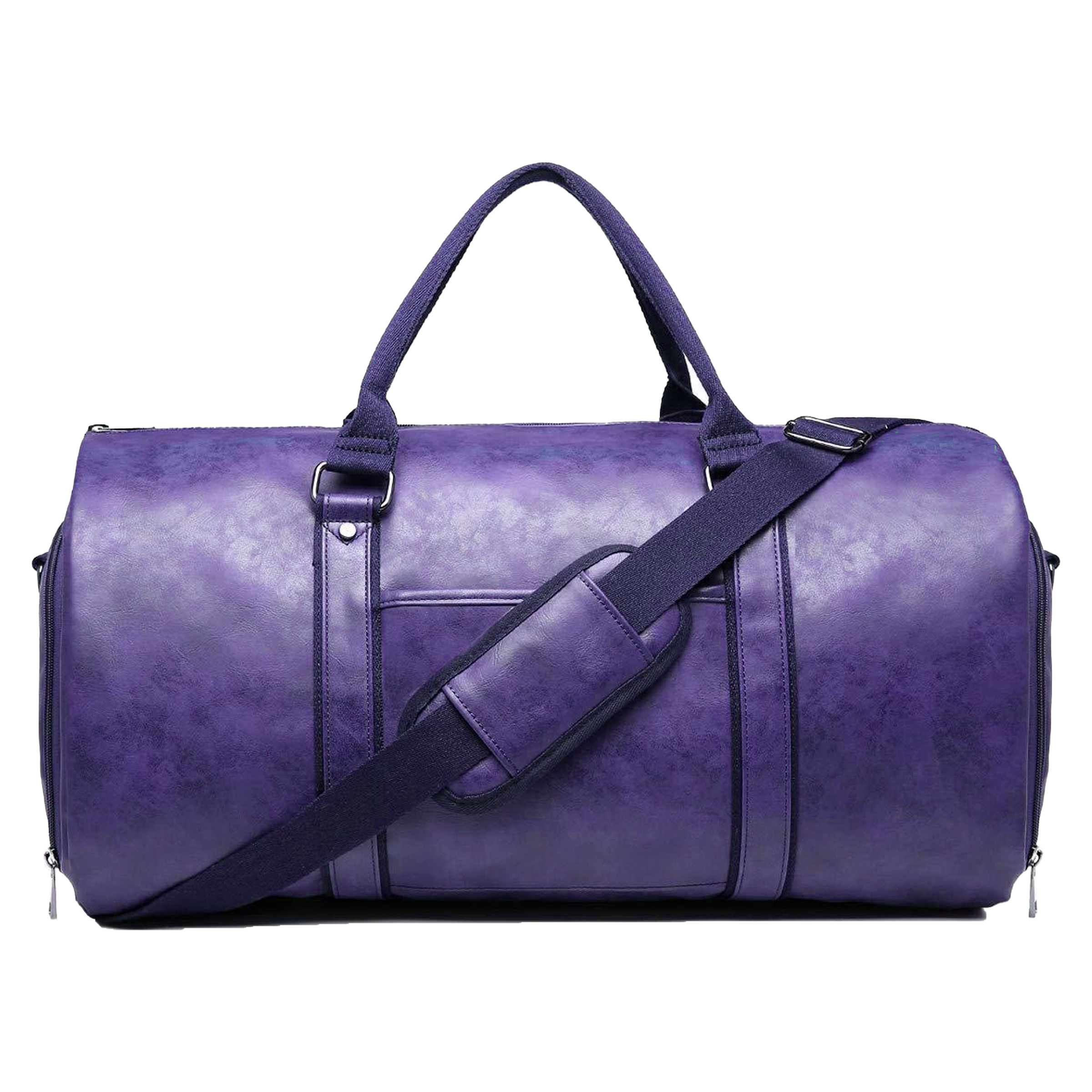 Pu Men'S Travel Compartment Luggage Bag 3
