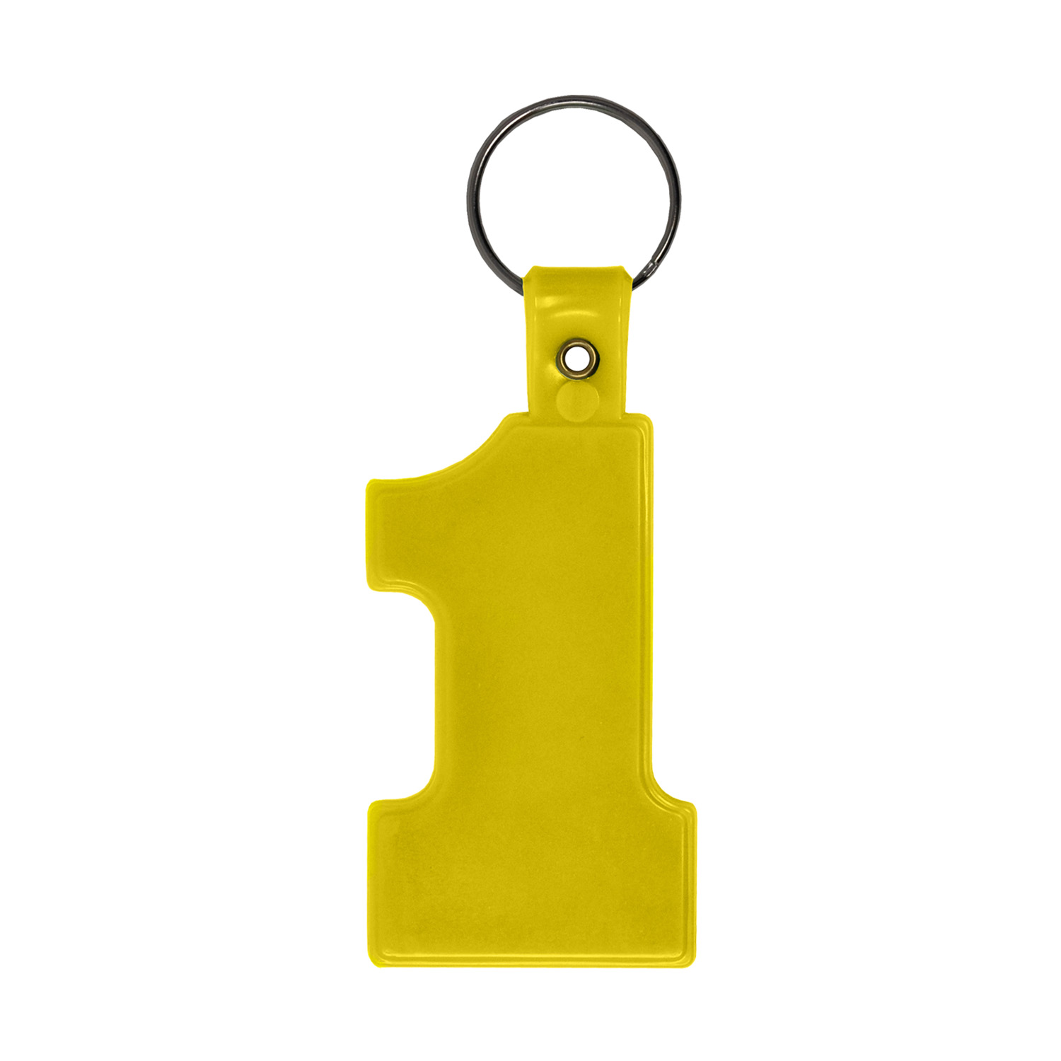 #1 Shaped Key Tag 8