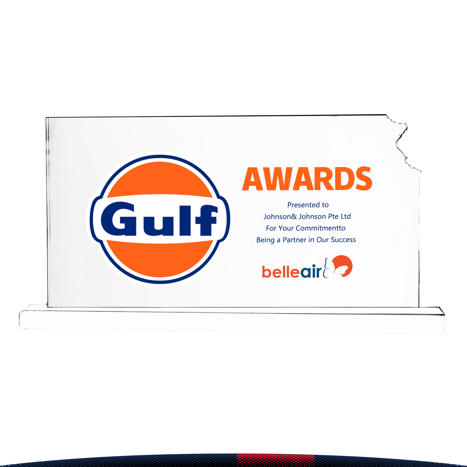 Mezcu Kansas Crystal Award 3
