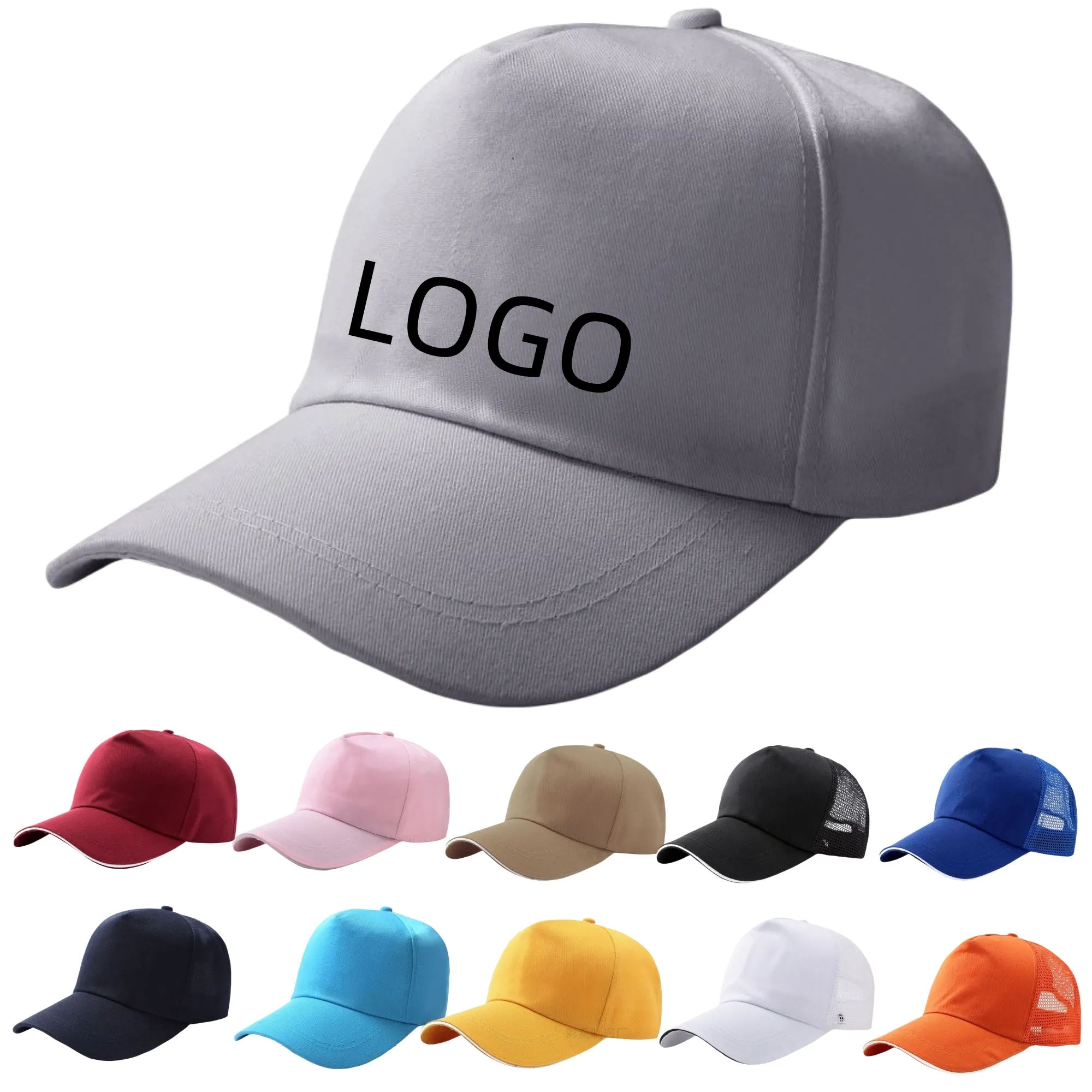 Cotton Solid Color Baseball Cap 10