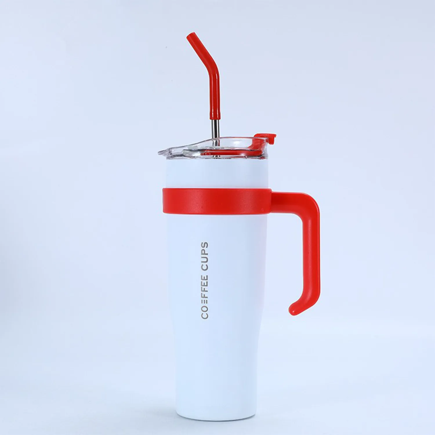 40 Oz Insulated Stainless Steel Cup With Straw 7