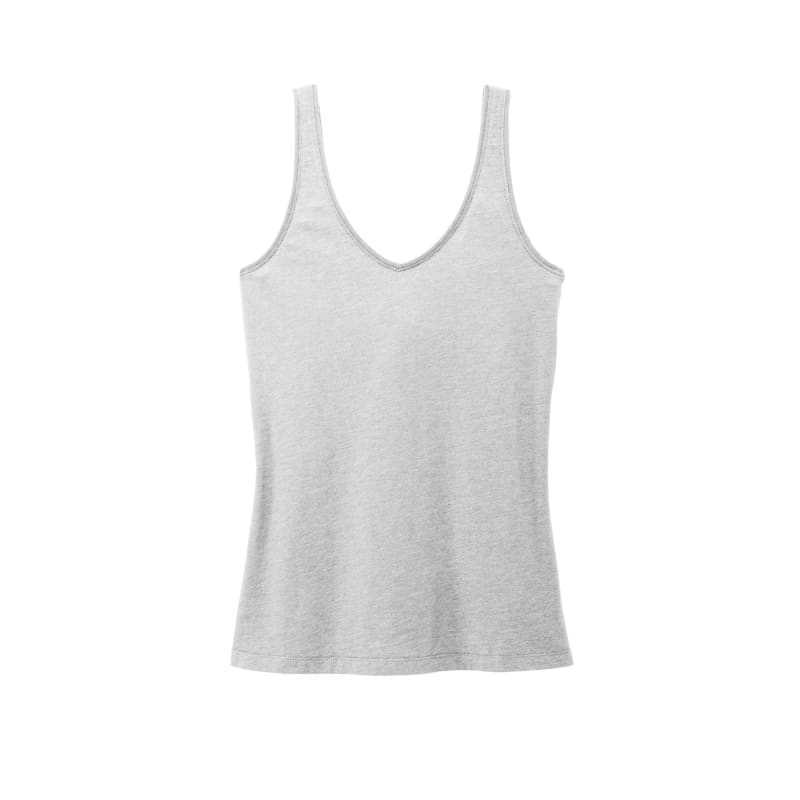 District Women's Perfect Blend CVC V-Neck Tank 27