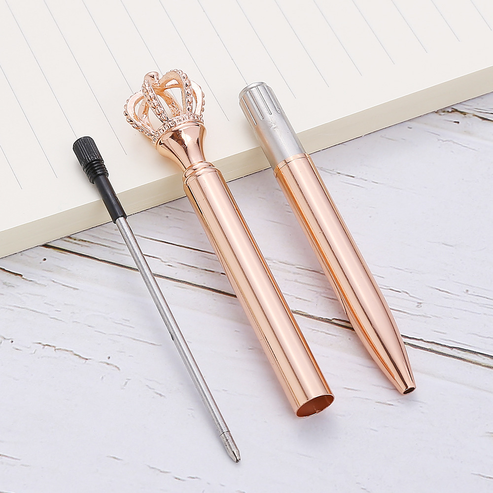 Metal Ballpoint Pen with Crown 5