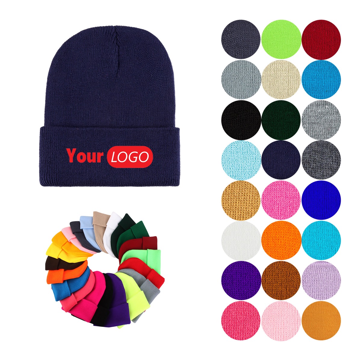 Winter Warm Knitted Woolen Hat 3