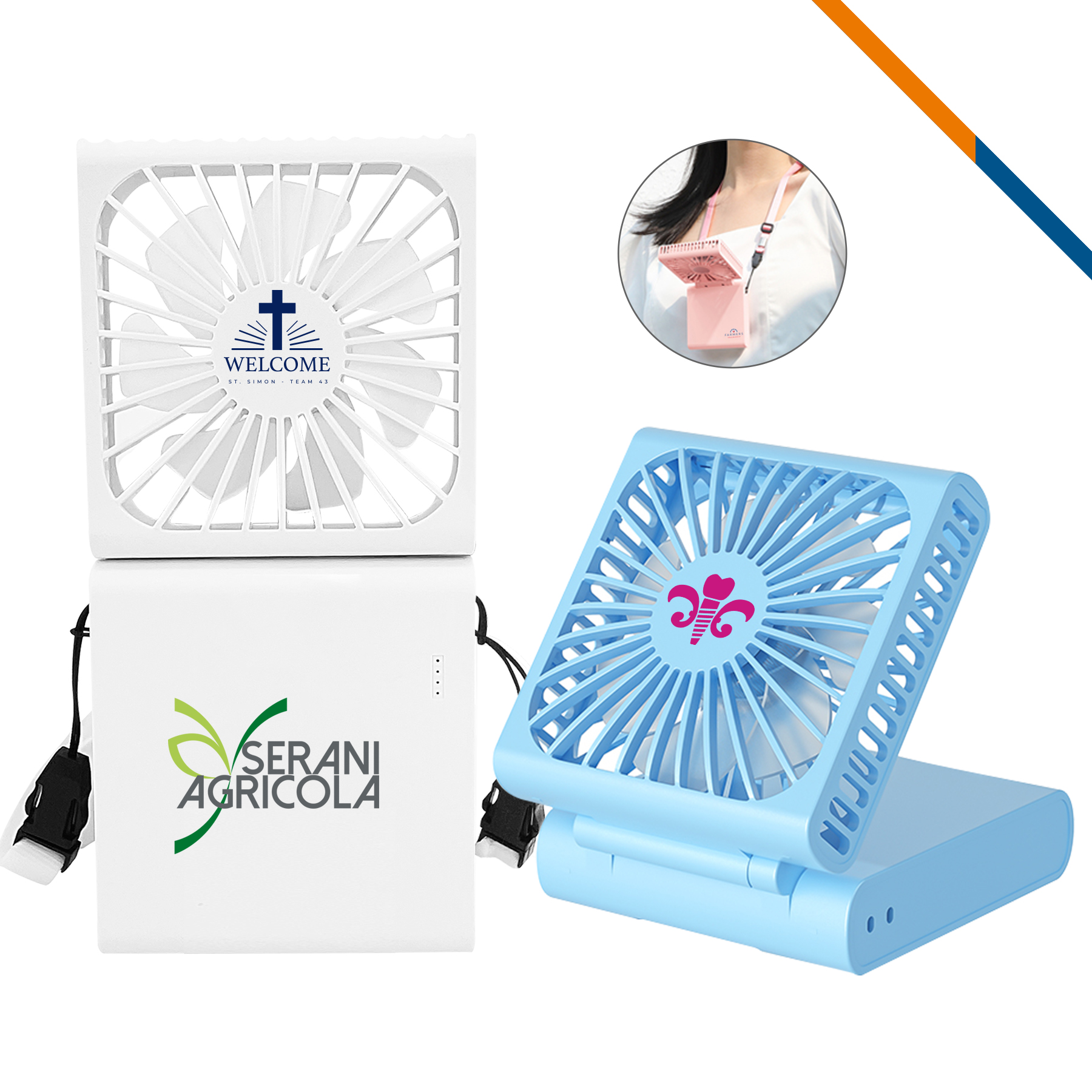 Cube Mini Foldable Fan 2