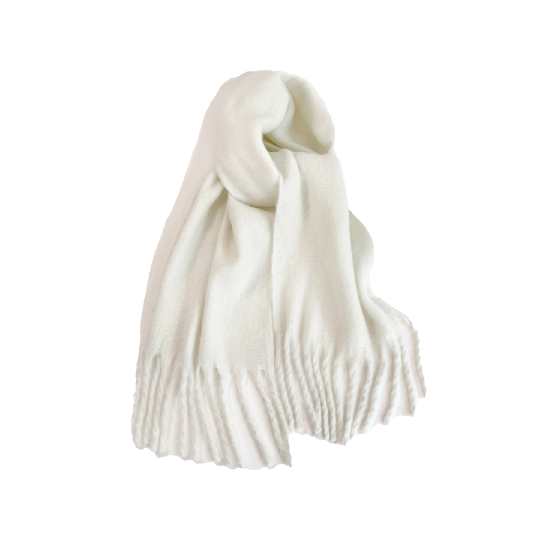Winter Scarf With Tassel 12