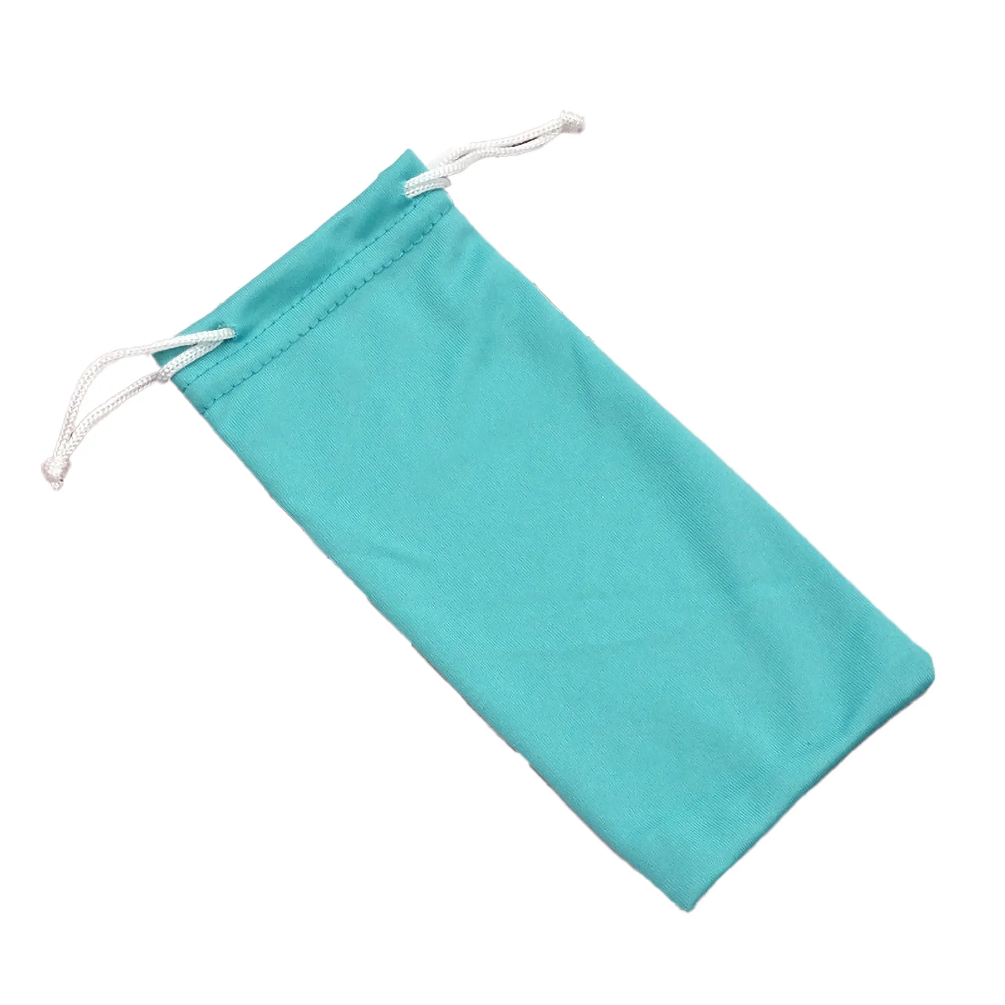 Microfiber Eyeglass Pouch with Drawstring Closure Case 7