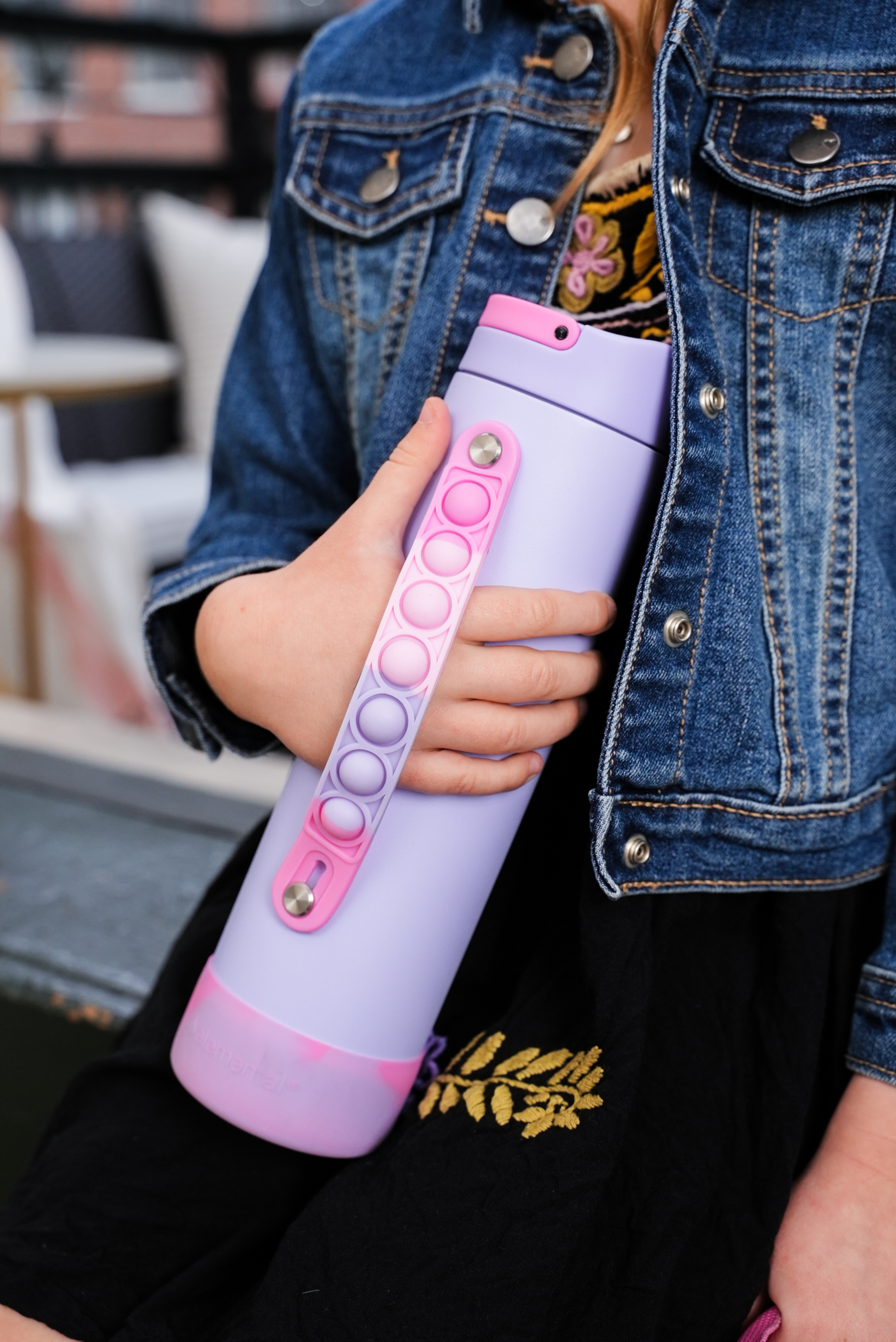 Elemental® Iconic Pop Fidget 20oz Stainless Steel Water Bottle - Vacuum Insulated 26