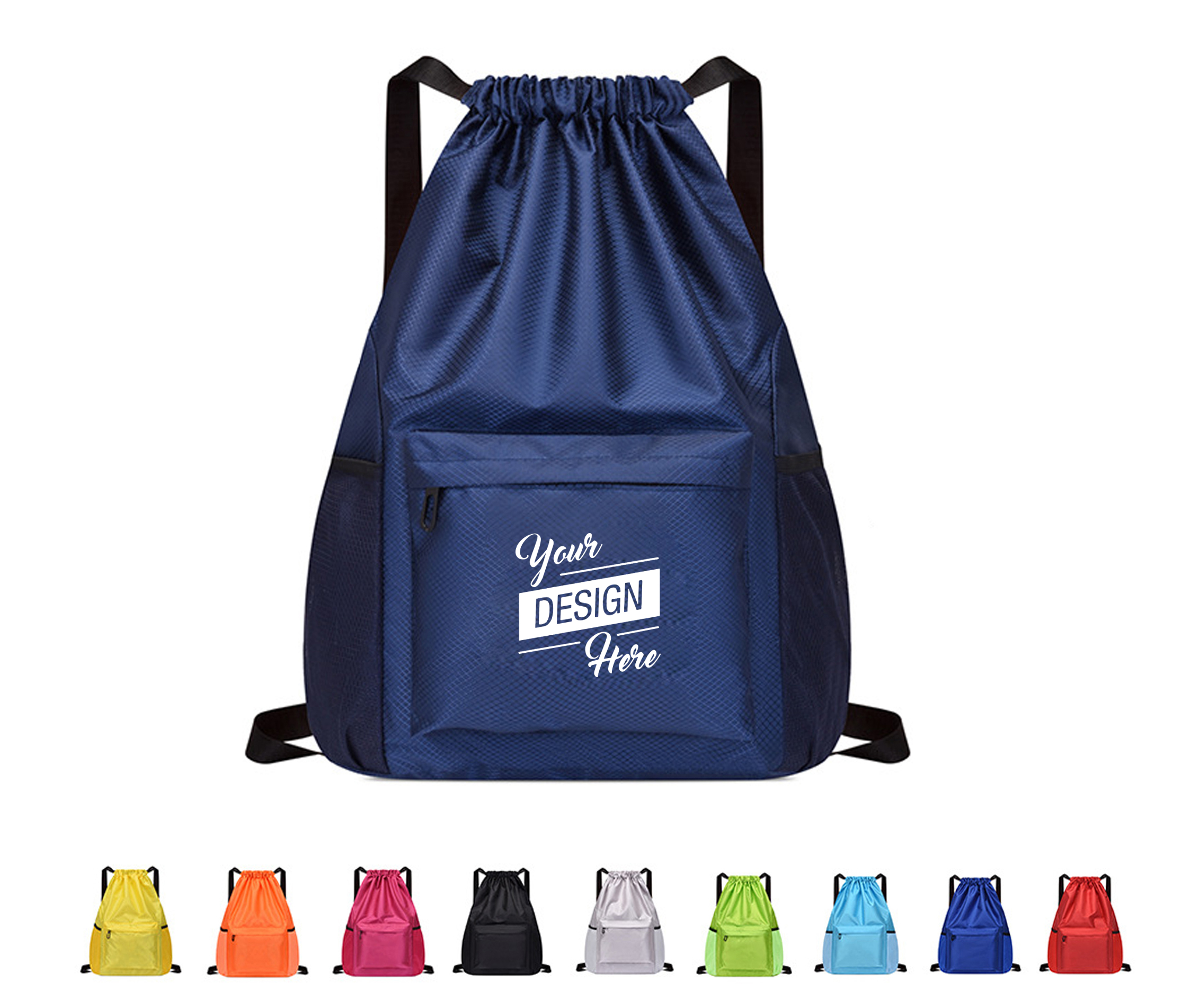 Gym Sports Drawstring Backpack 2