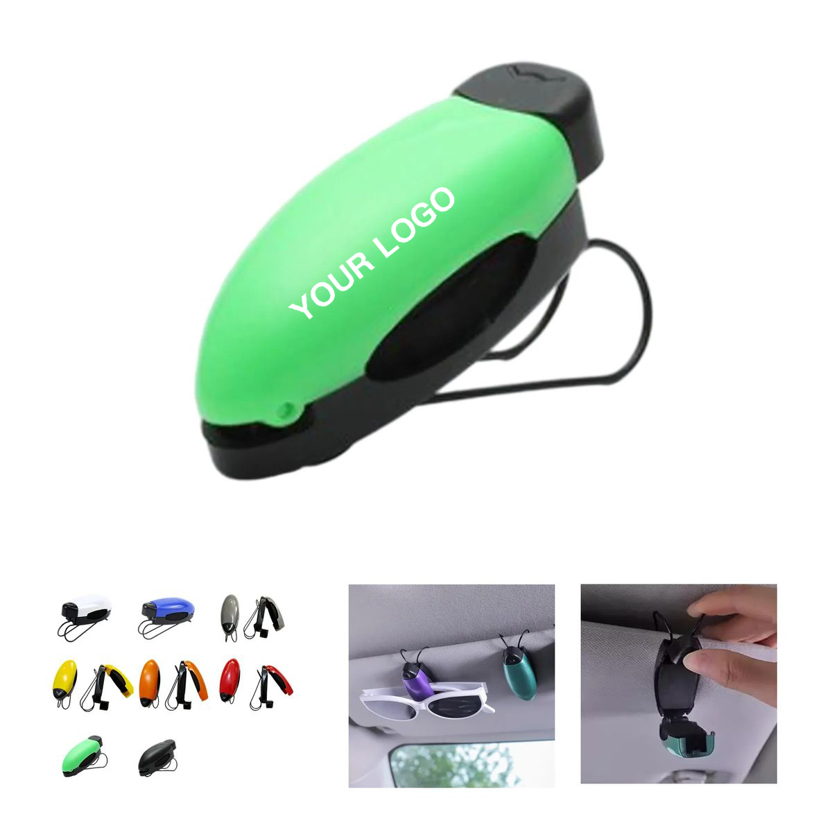 Multi Purpose Sunglasses Clip for Cards and Receipts 5