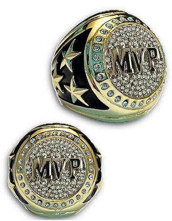 MVP Championship Bling Ring Gold 2