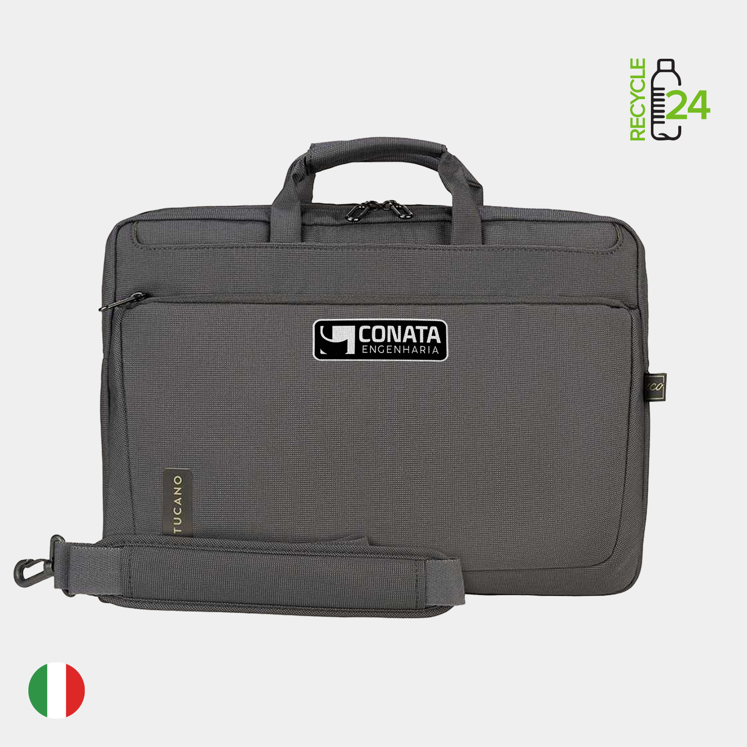 TUCANO® - Italy Recycled Executive Slim 16" Laptop Bag 11