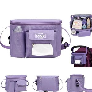 Nylon Stroller Organizer Shoulder Bag 17