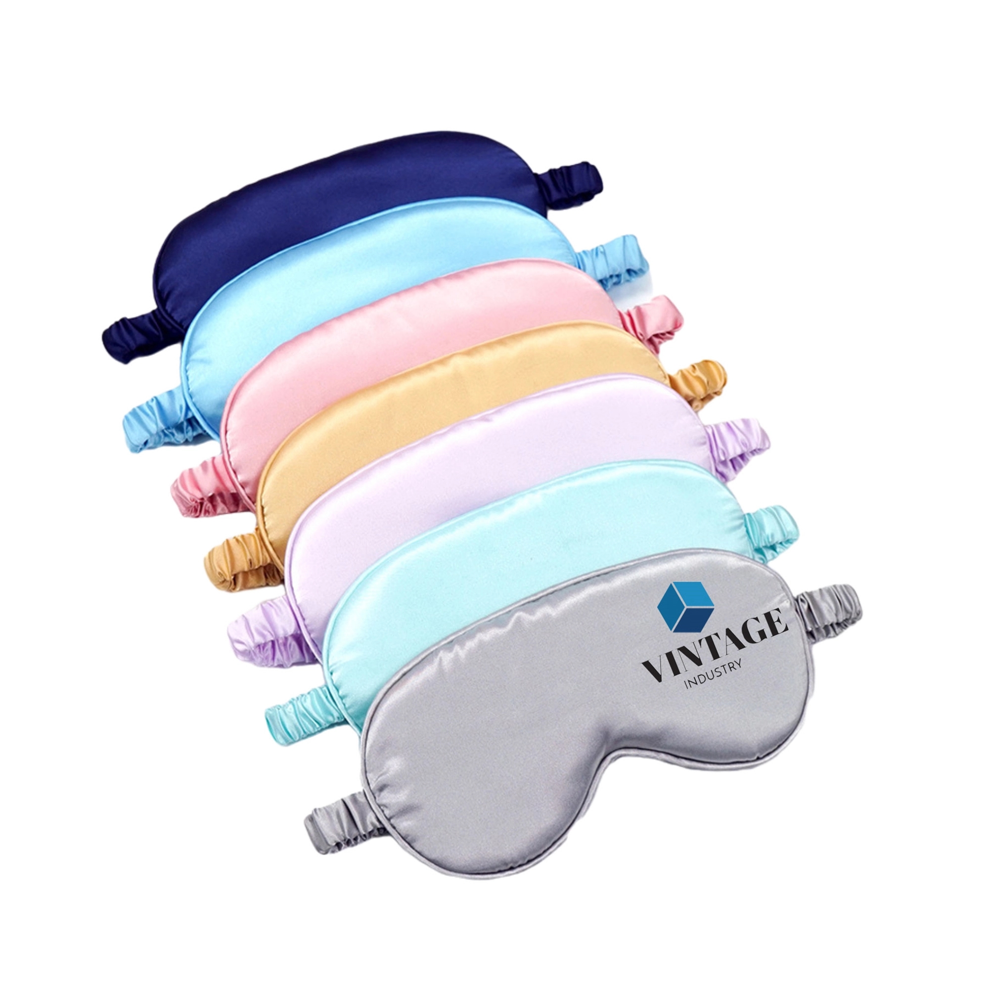 Soft Imitated Silk Eye Mask Blindfold 6