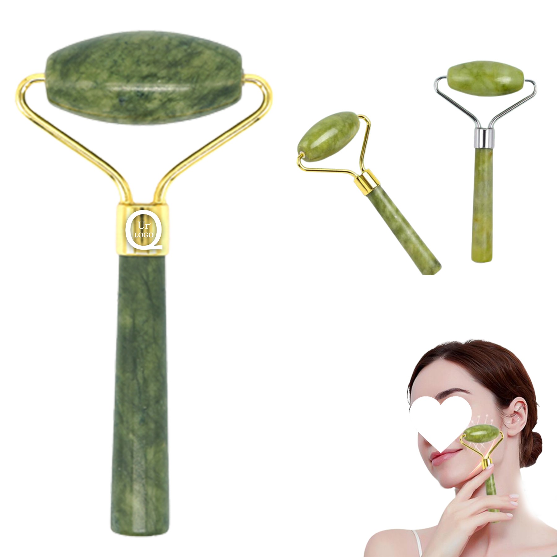 Jade Roller Facial Massager