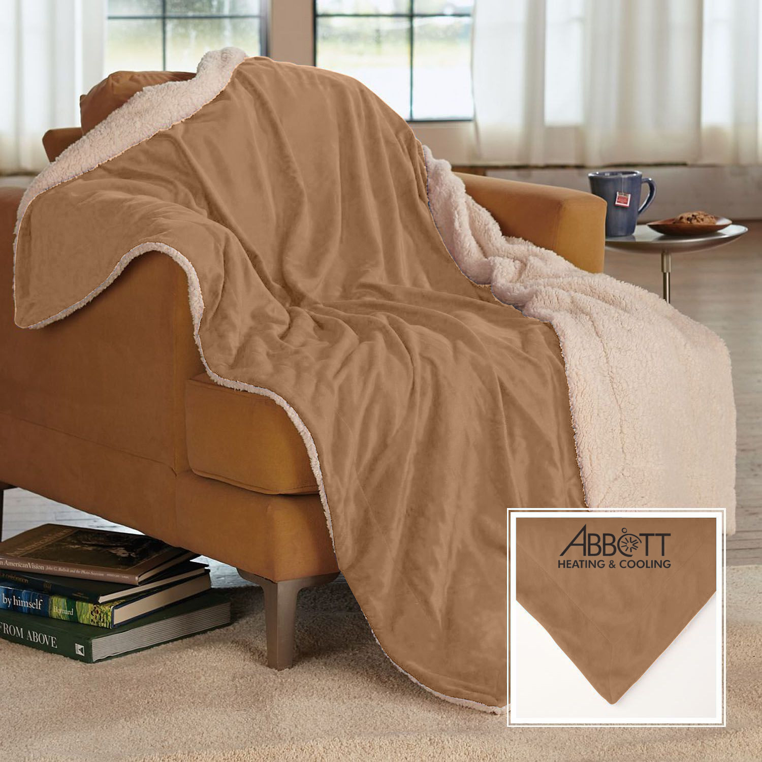 Micro Mink Sherpa Blanket 55