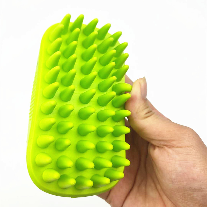 Pet Silicone Shampoo Brush 5