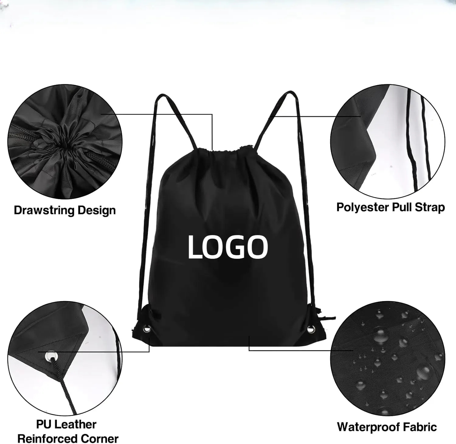 Drawsting Backpack 4