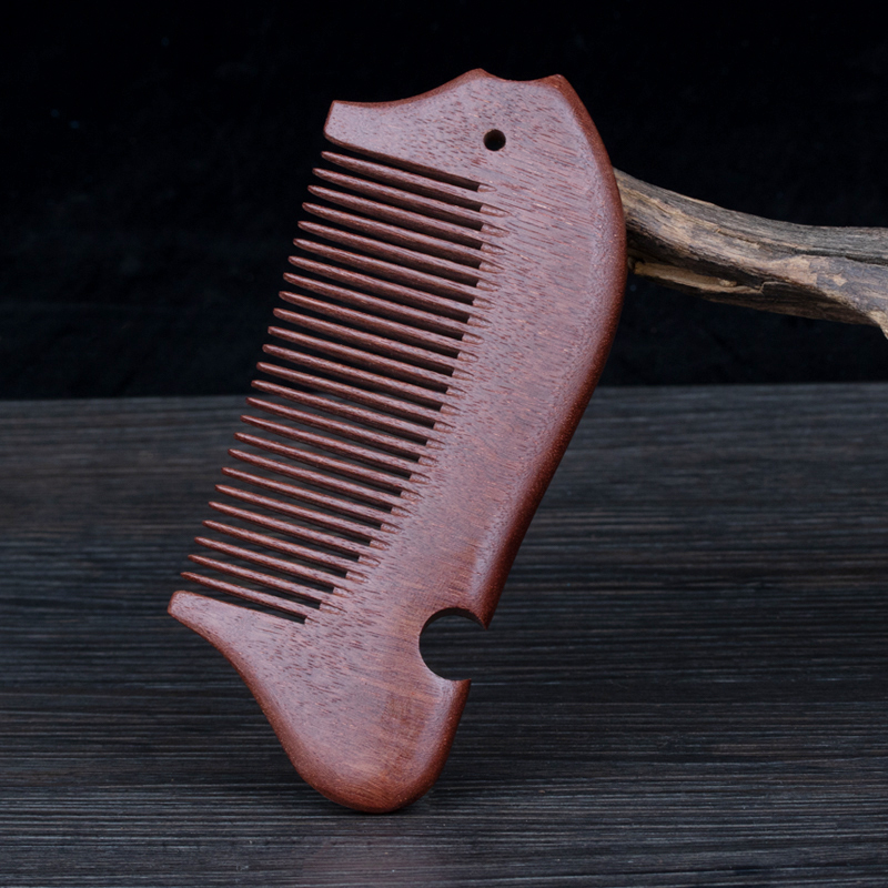 Custom Stylish Walnut Comb 2