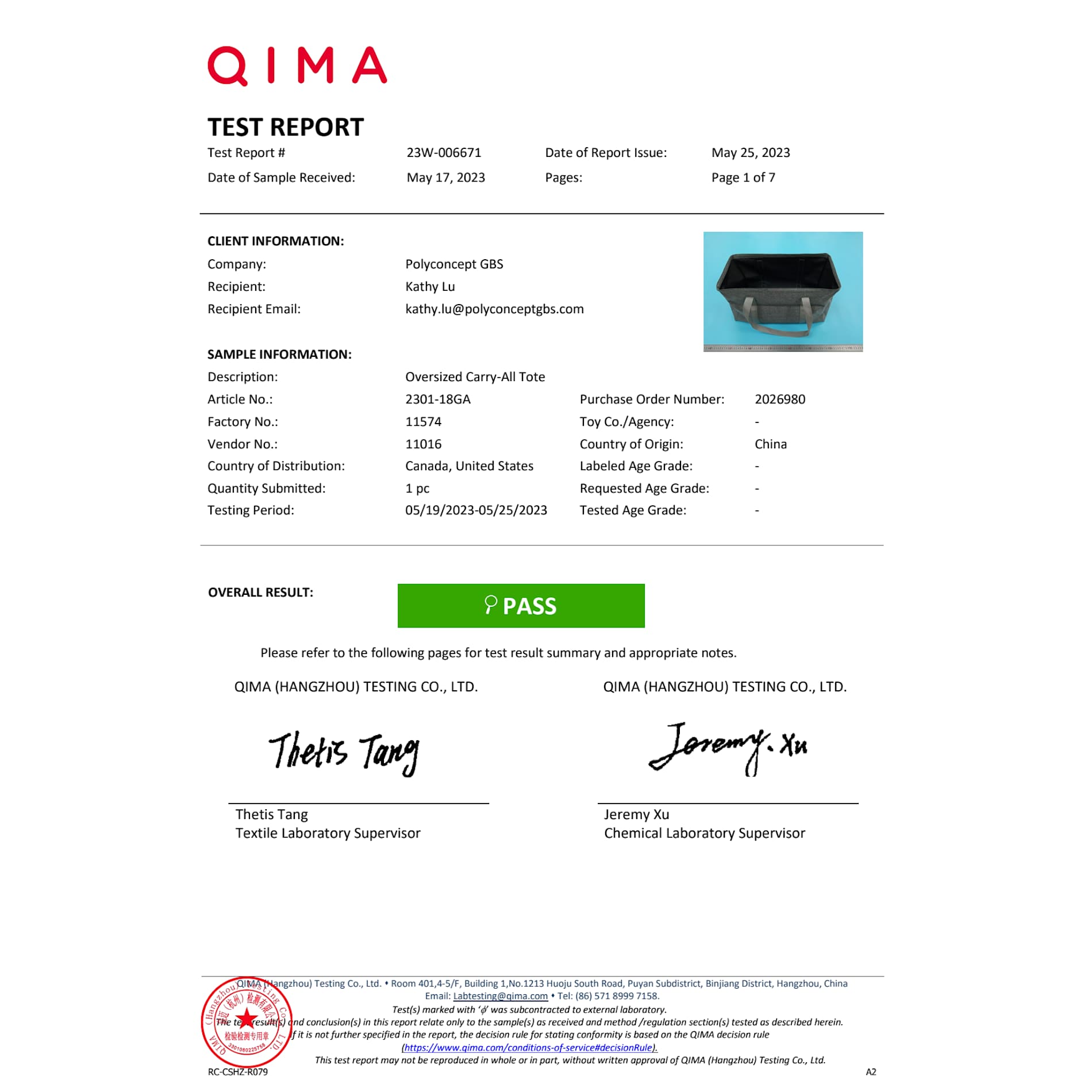 Oversized Carry-All Tote 27