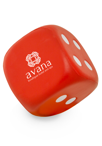 Dice Shaped Stress Balls 3
