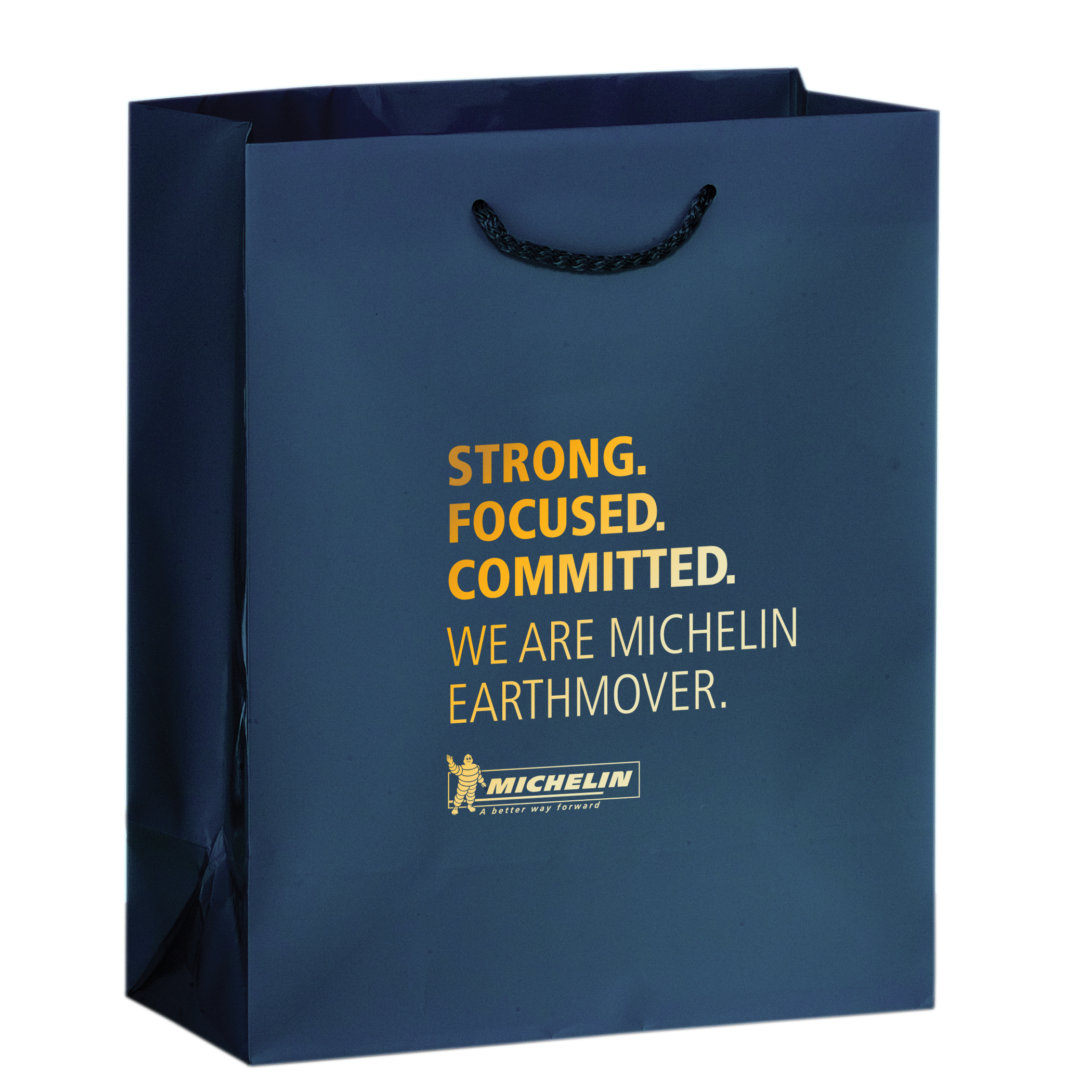 Gloss Laminated Euro Tote Bags - Foil Stamped 9
