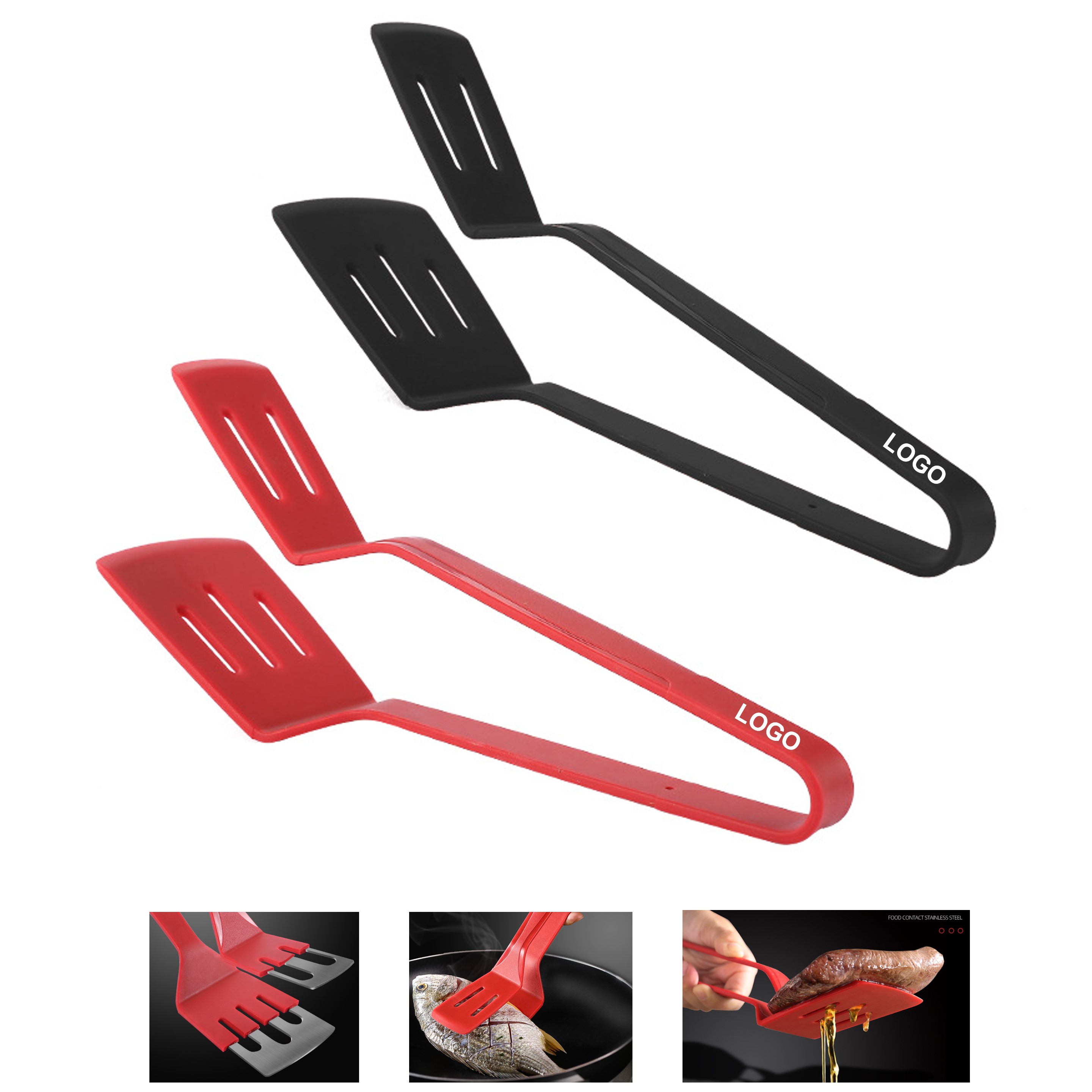 Silicone Kitchen Tongs (direct import) 2
