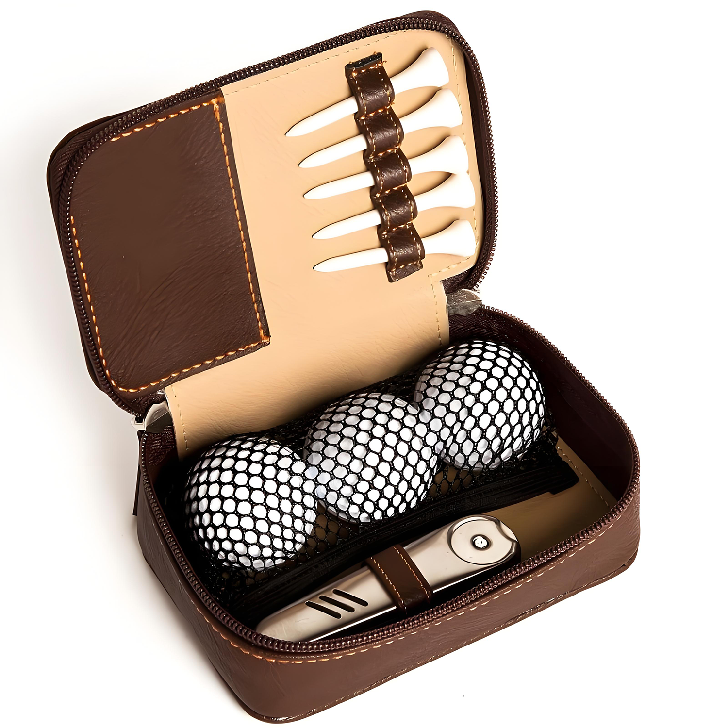 Storage Bag for Genuine Leather Golf Accessories 3