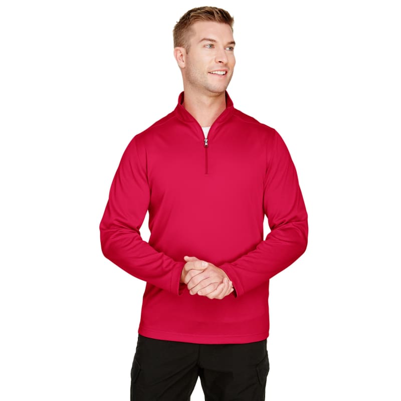 Harriton Men's Advantage Snag Protection Plus Quarter-Zip 12