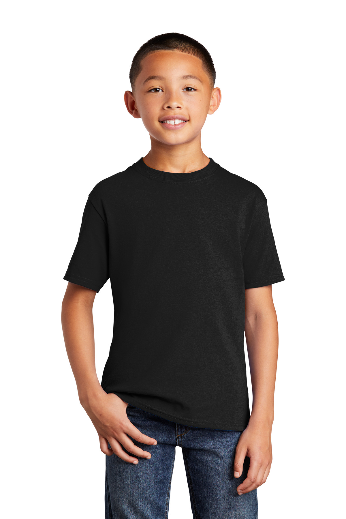 Port & Company® Youth Core Cotton DTG Tee 33