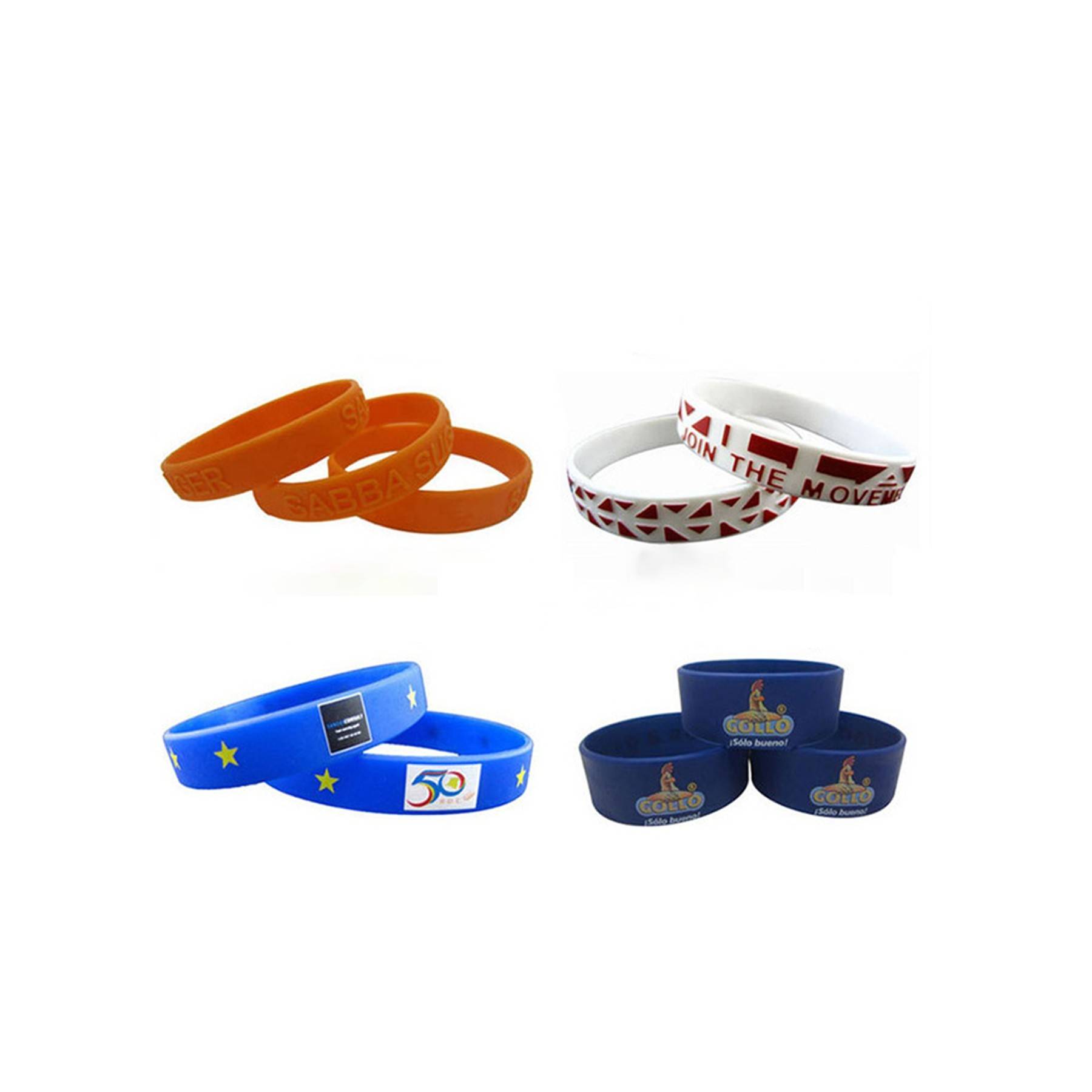 Custom Silicone Sports Bracelet 2