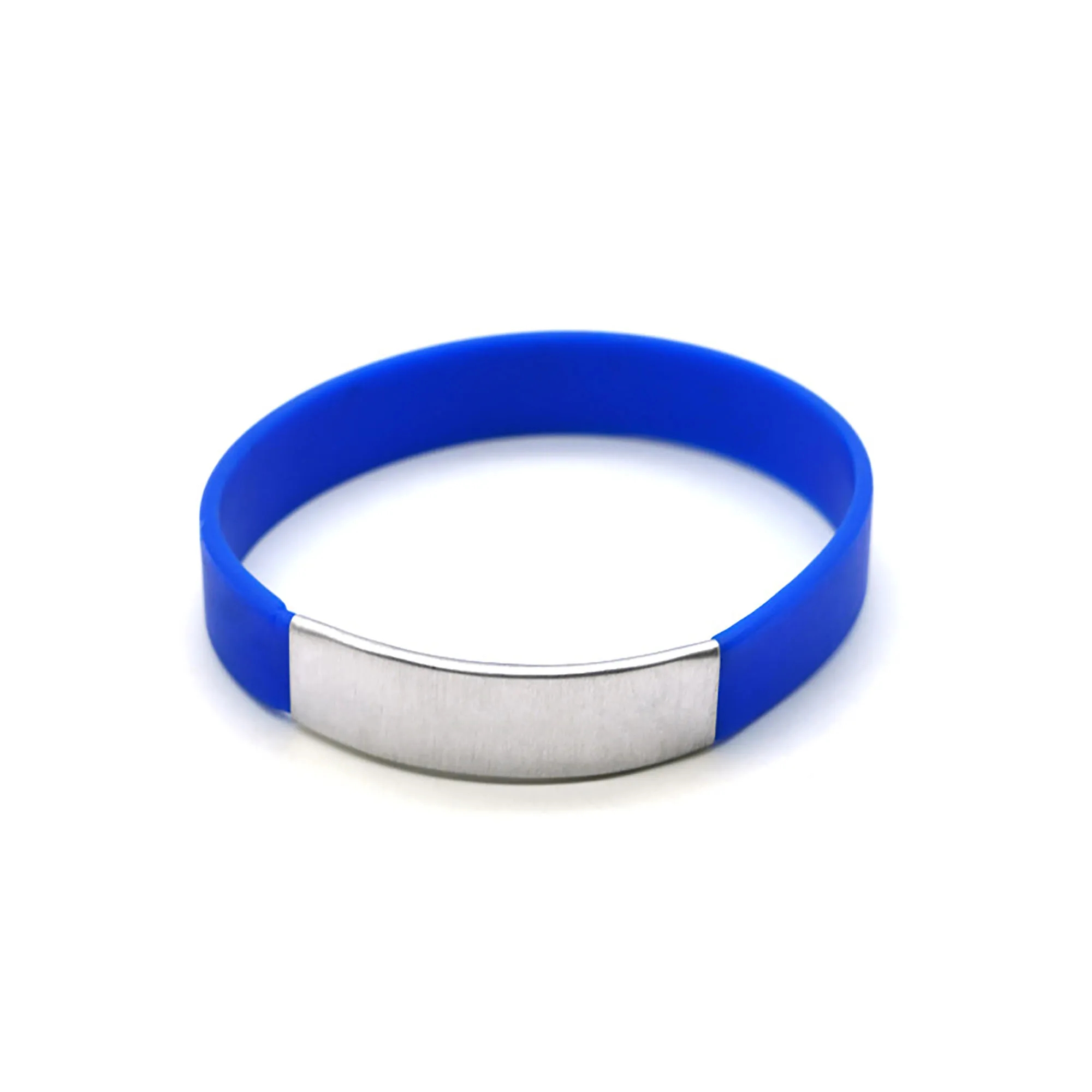 Aluminum Silicone Wristband 3
