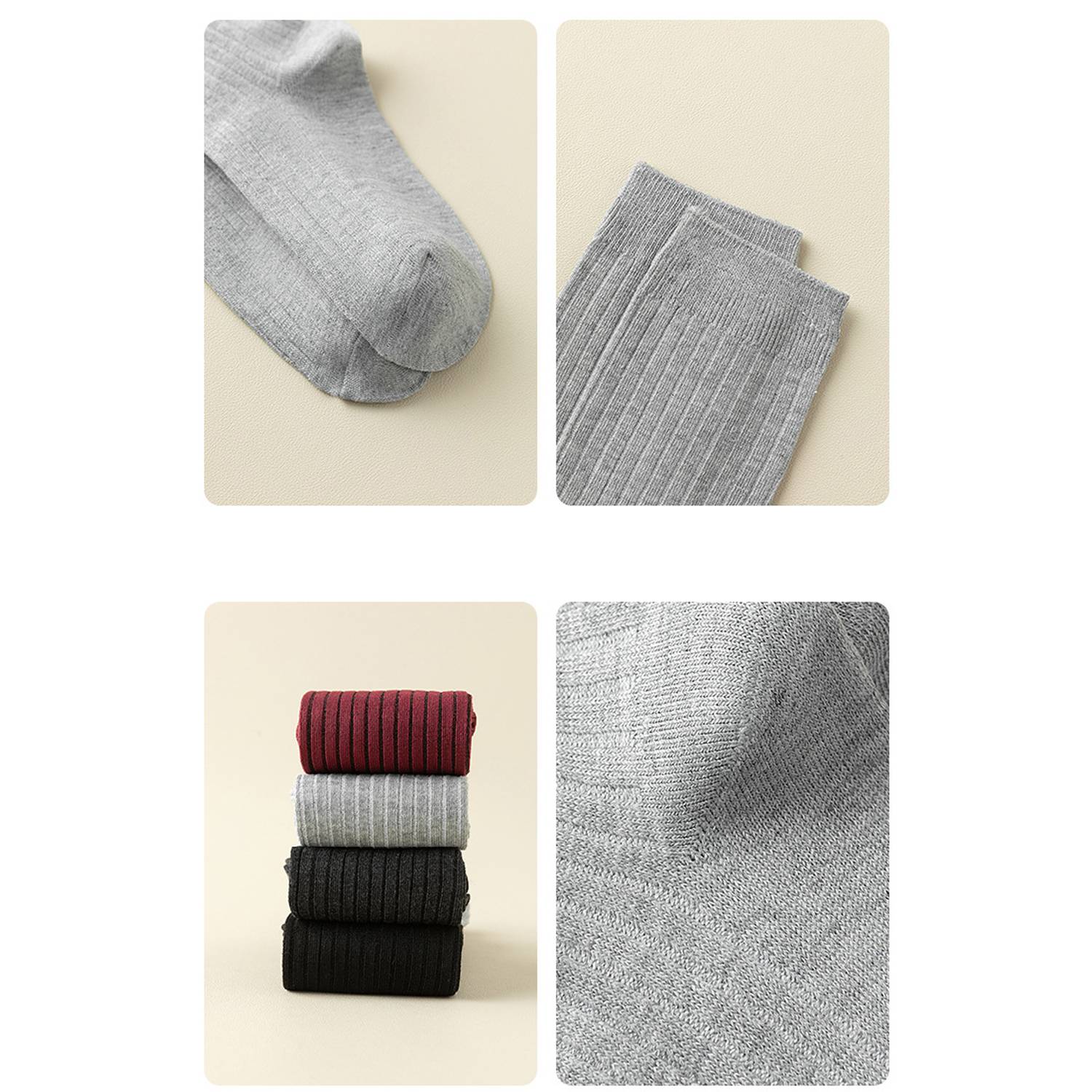 Knit Women Over Knee Socks Thigh High Stocking 7