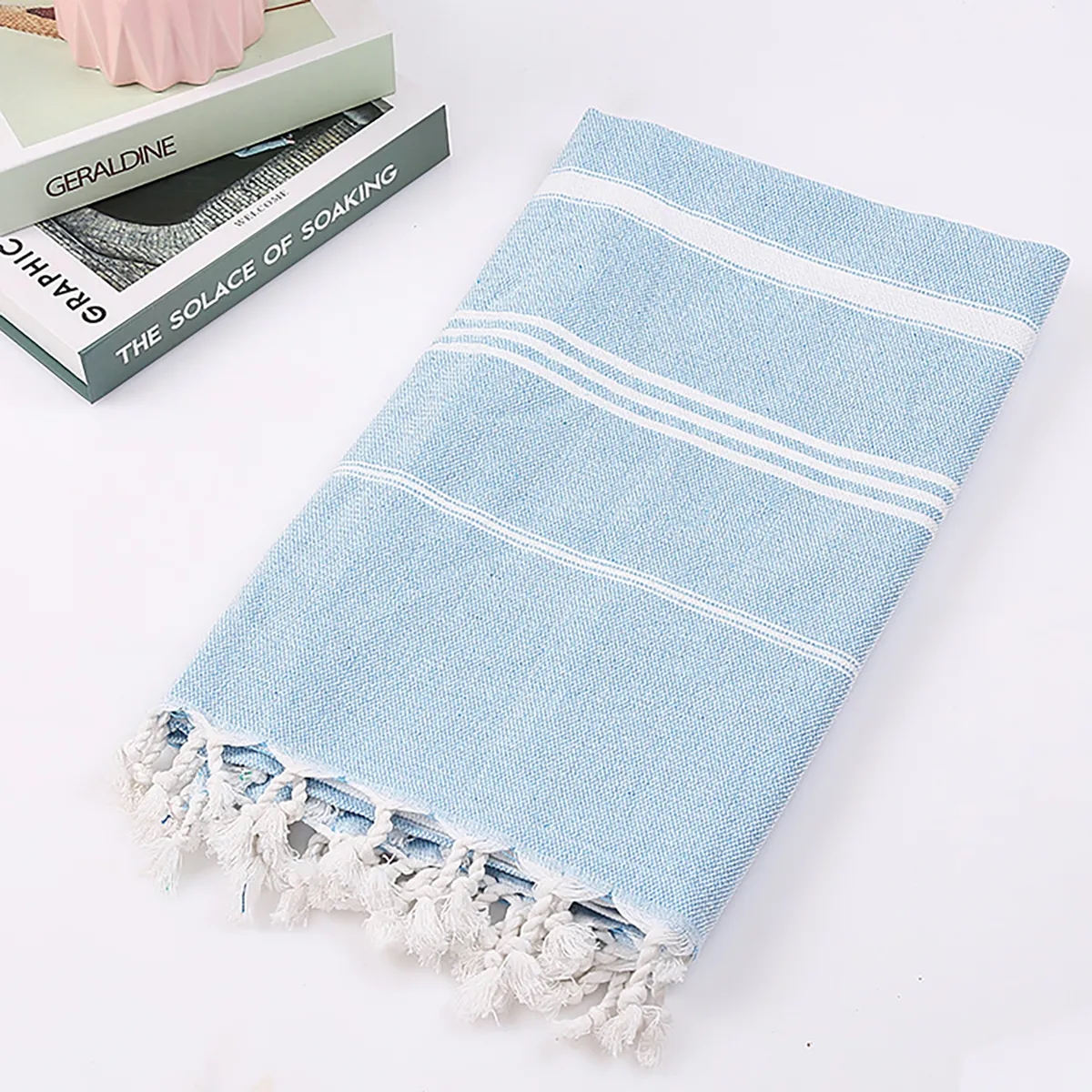 Turkish Beach Quick Dry Towels with Tassel 7