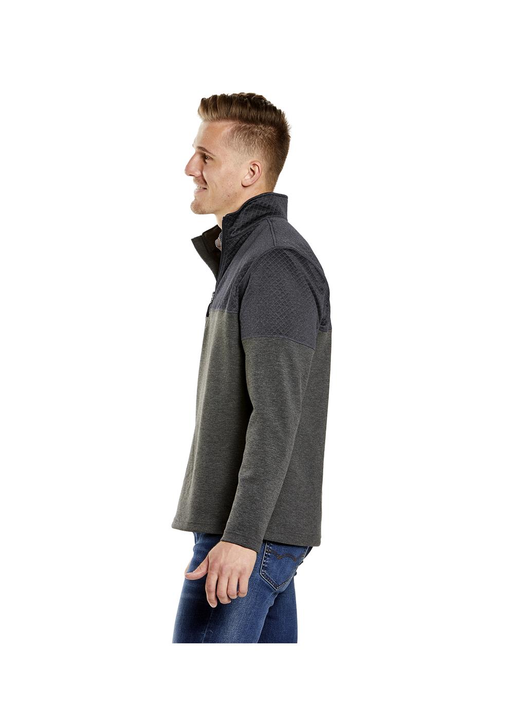 Storm Creek Men's Architect Quilted Quarter Zip 21