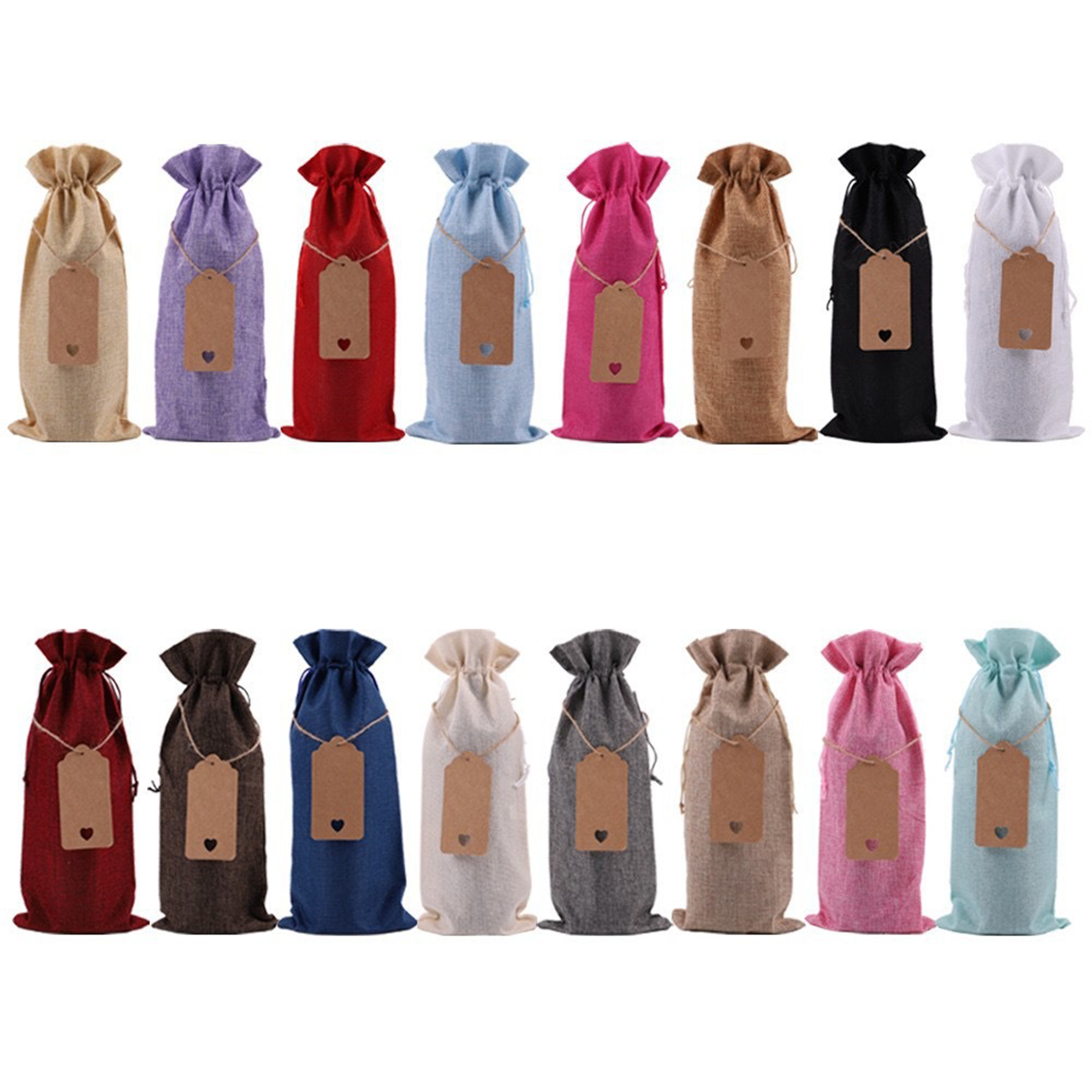 Burlap Wine Sack 2