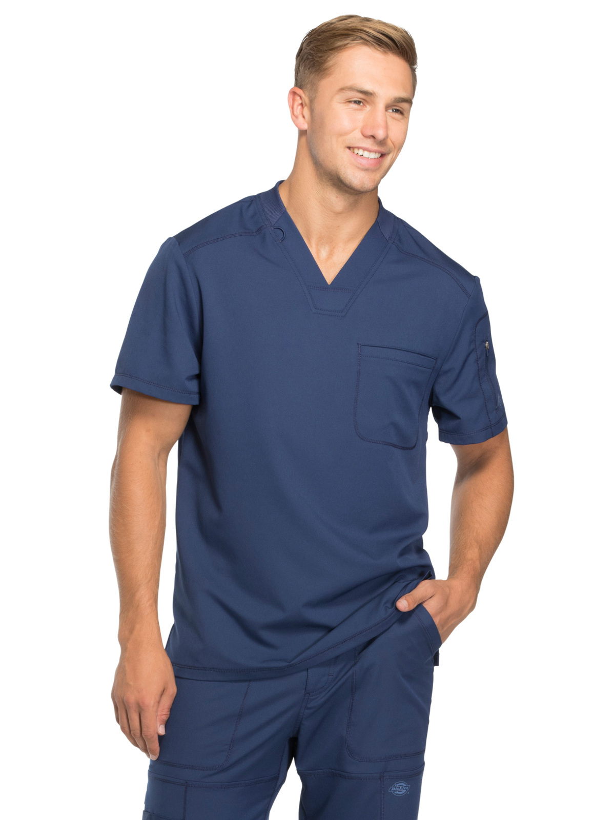 Dickies Medical - Dynamix - Men's 3-Pocket Tuckable Top