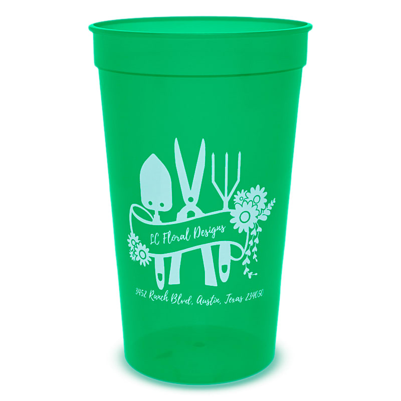 22oz Translucent Stadium Cups 5