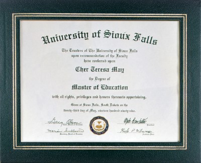 Black Certificate Holder 2