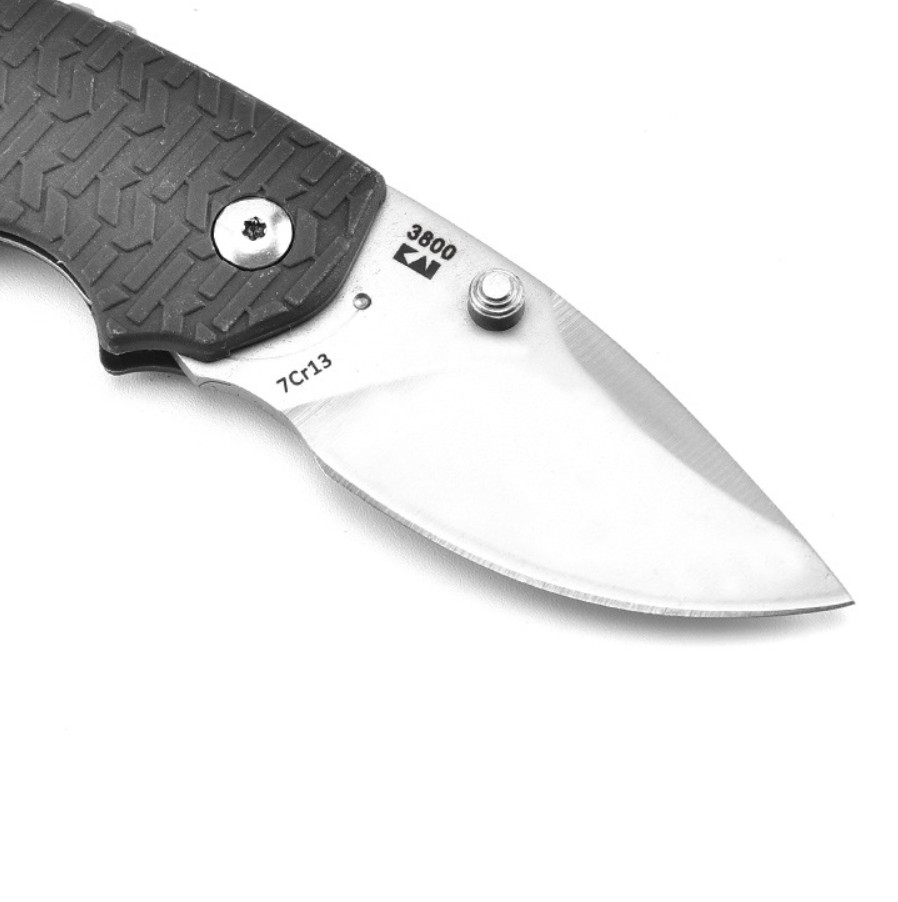 Stainless Steel Folding Pocket Knife with Strap Hole 5
