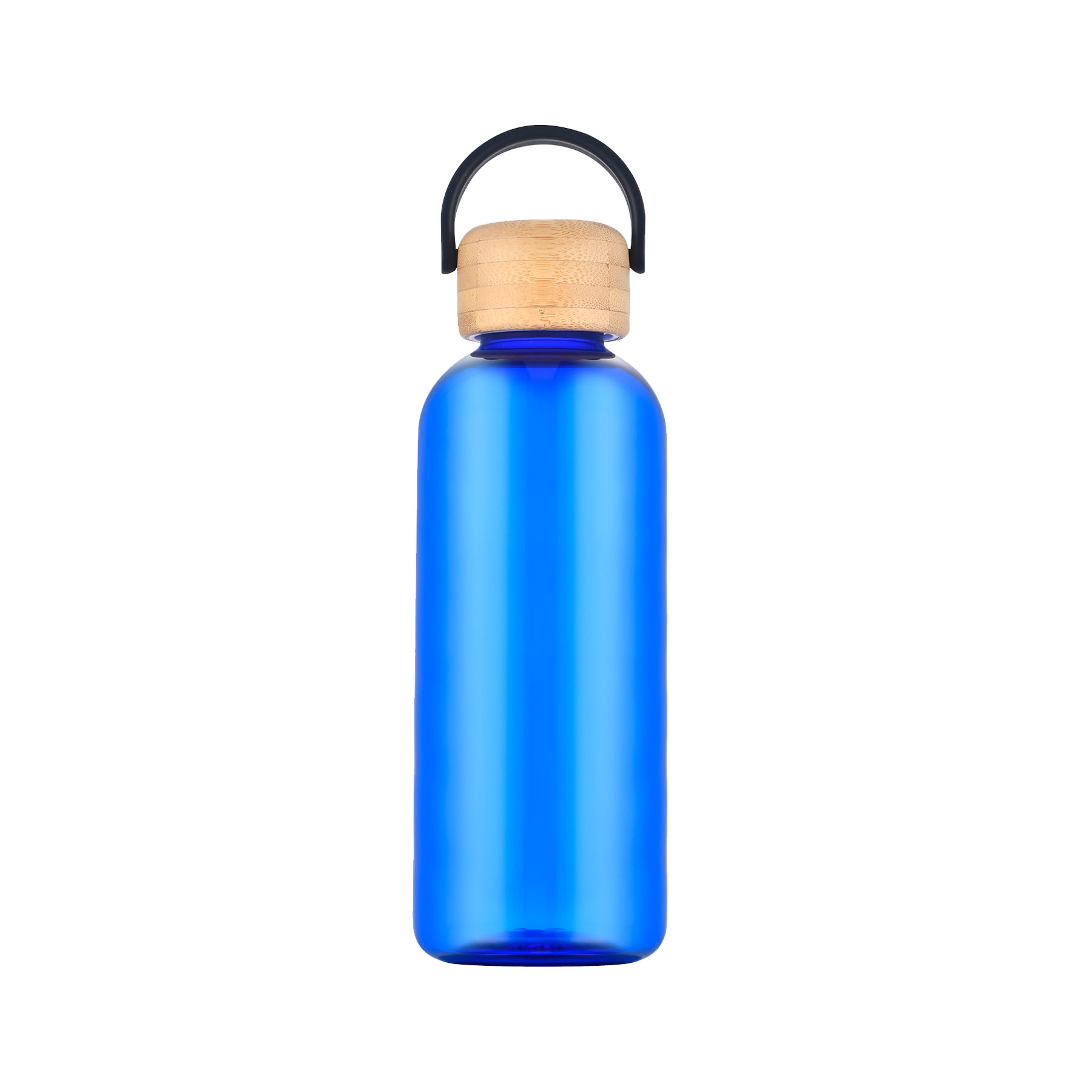 21 oz. Recycled PET Water Bottle with Bamboo Lid & Carry Handle 8