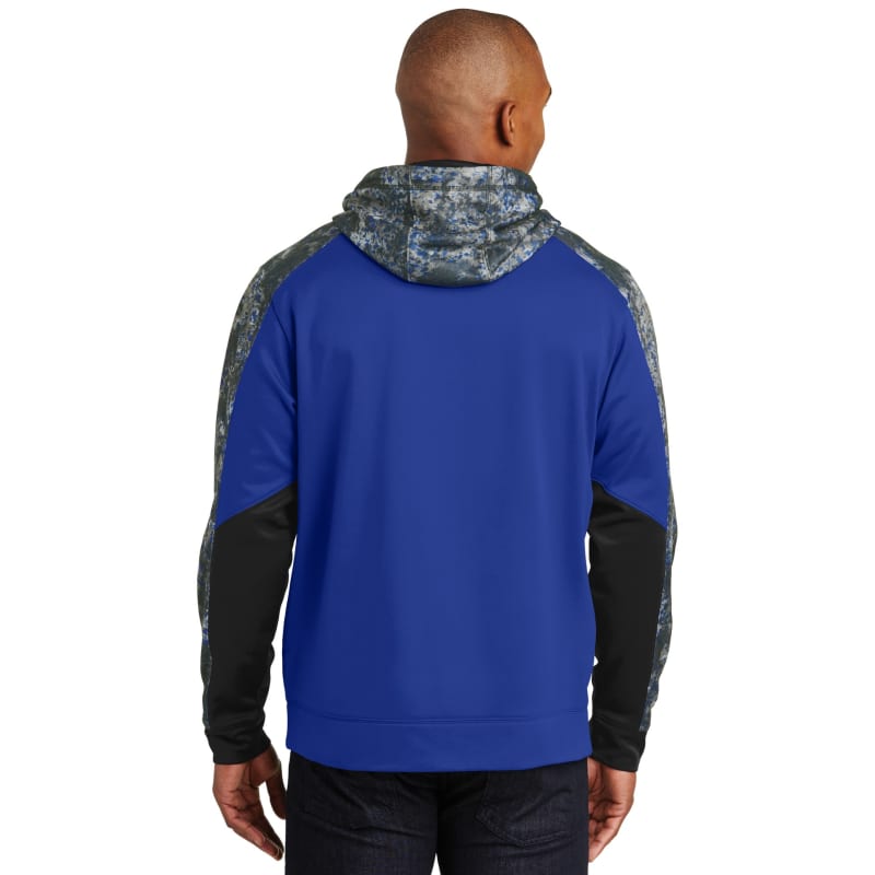 Sport-Tek Sport-Wick Mineral Freeze Fleece Colorblock Hooded Pullover., custom hoodie or sweatshirt with logo imprint 15