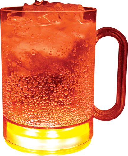 16oz Lites Up Plastic Mug with Handle 13