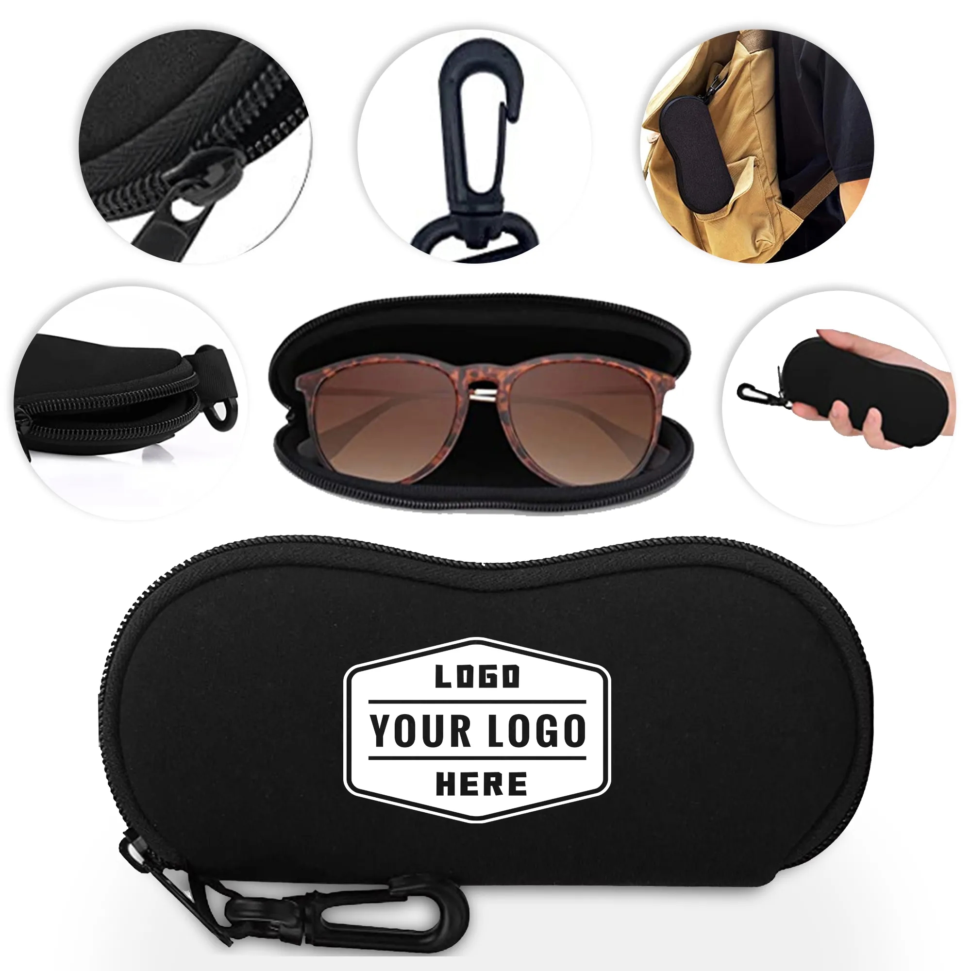 Eyeglass Case with Belt Clip 1