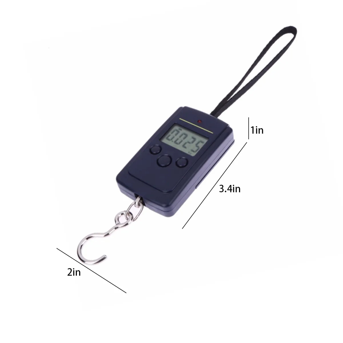 88lb Outdoor Luggage Kitchen Hanging Mini Digital Scale 5