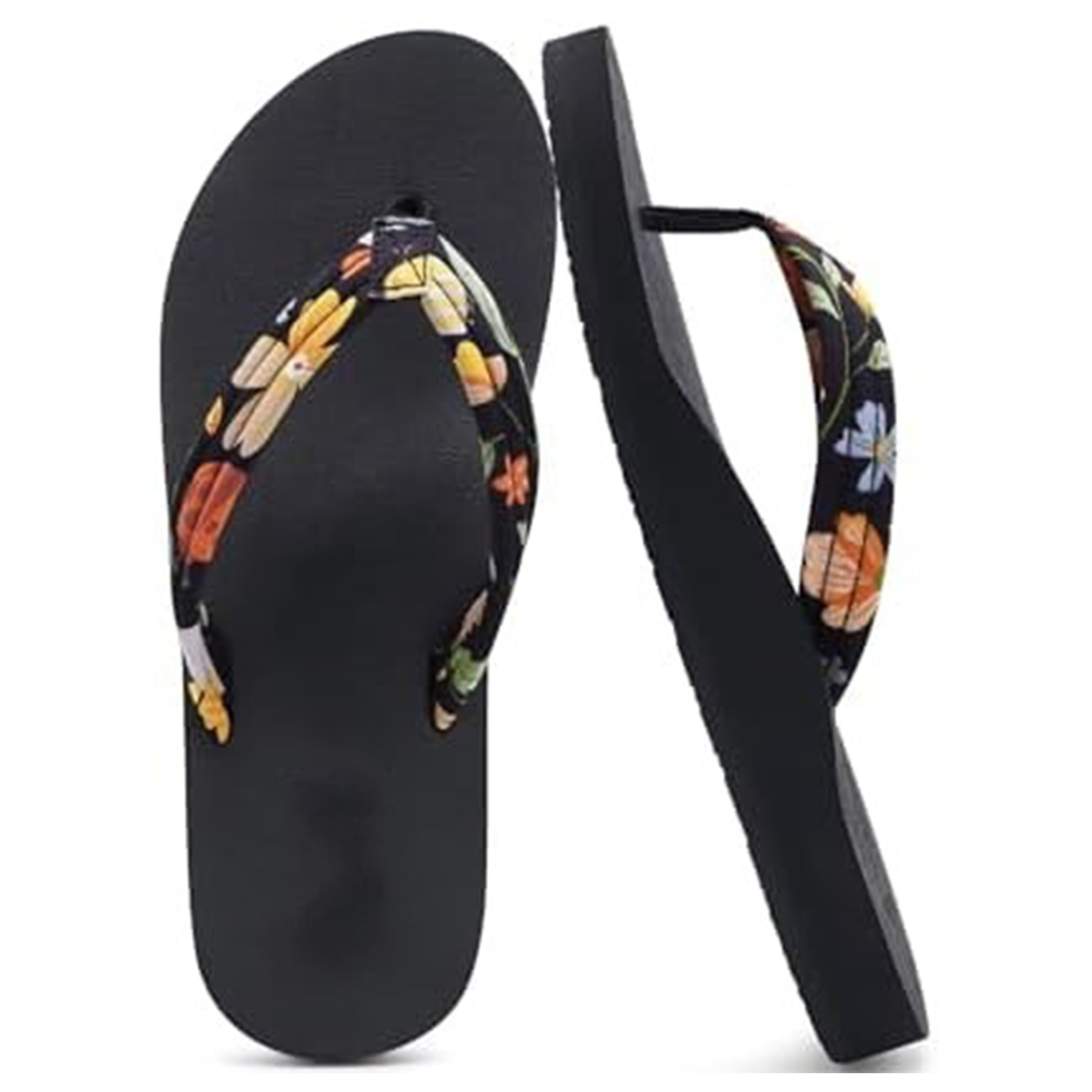 Women's Yoga Mat Leather Flip Flops 16