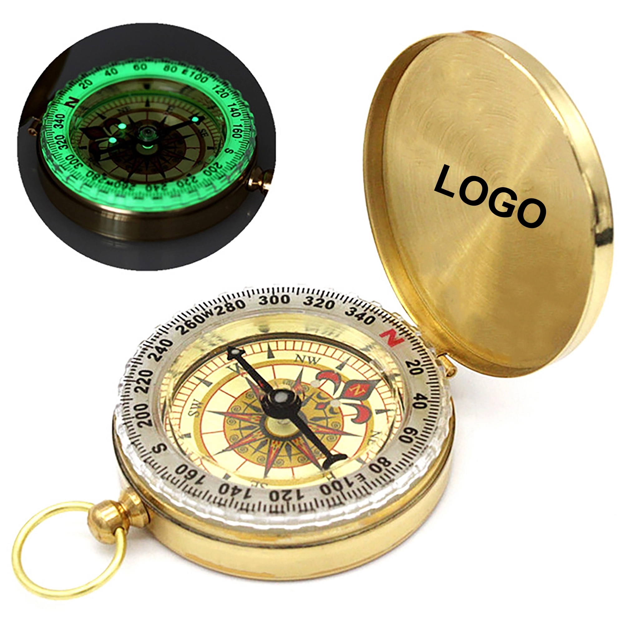 Luminous Pocket Compass 3