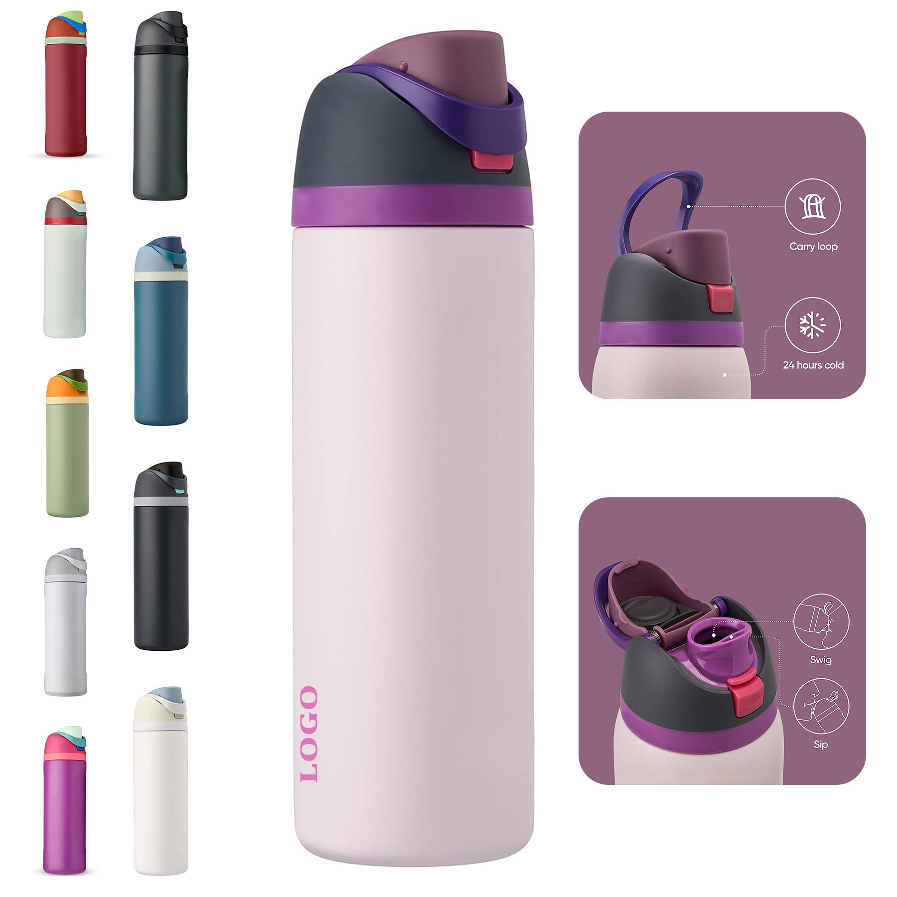 Insulated Stainless Steel Water Bottle 9
