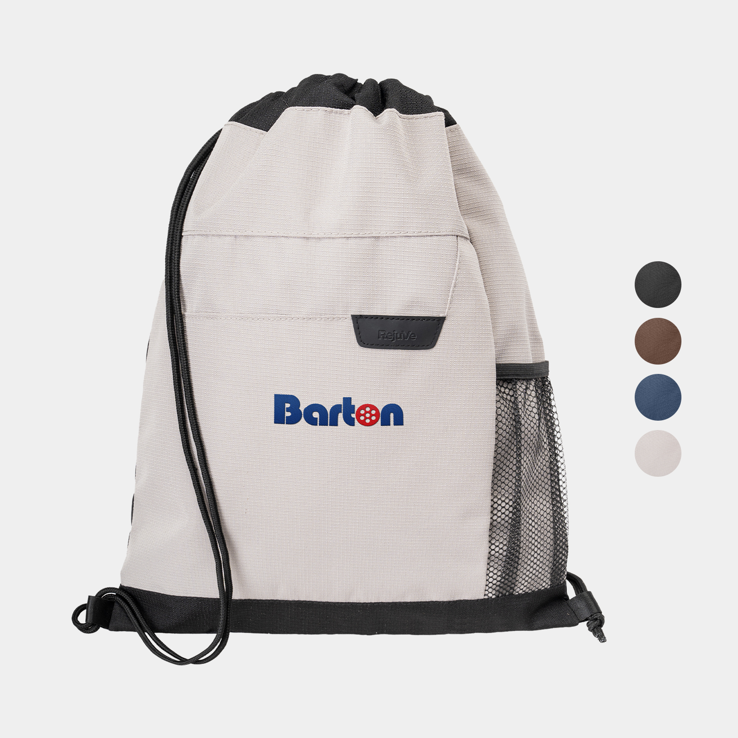 RejuVe® ROVE Recycled Heather Modern Executive Drawstring Bag 5